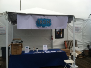 iron booth