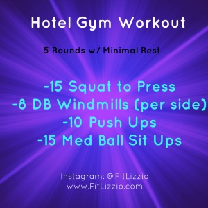 Hotel Gym Workout